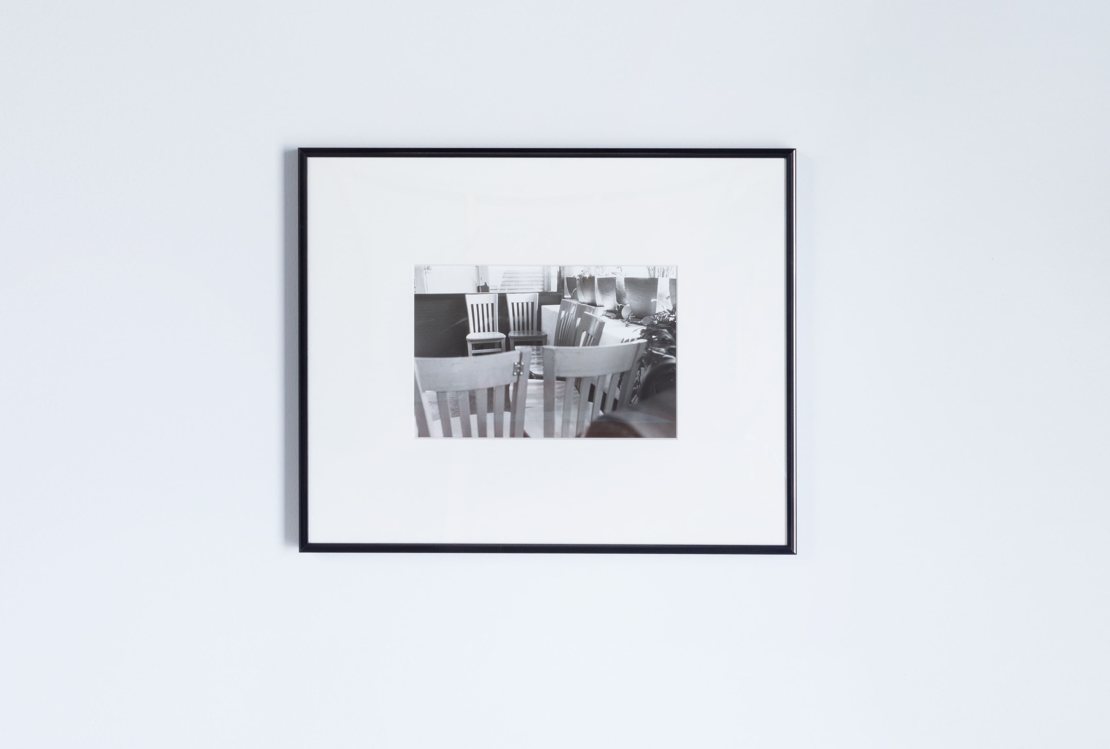 Carter Seddon, Restaurant, 2024, framed gelatin silver print, 11.25 x 13.75 inches